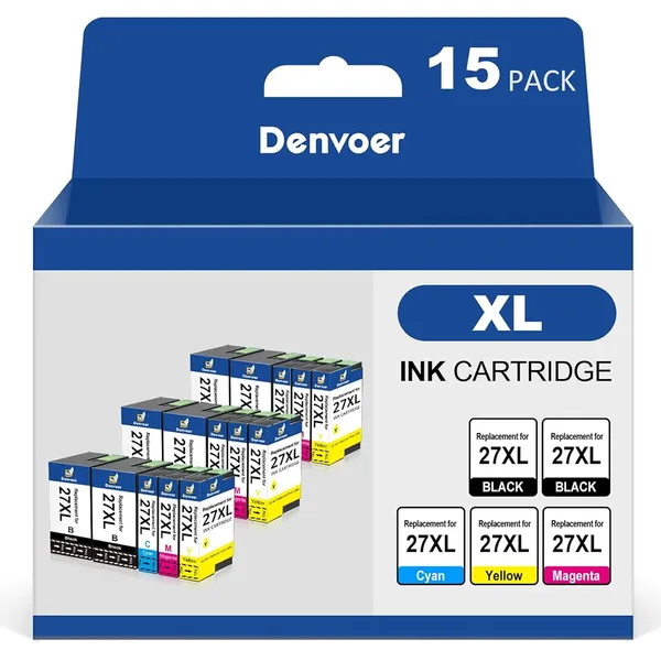Denvoer 27XL Ink Cartridges