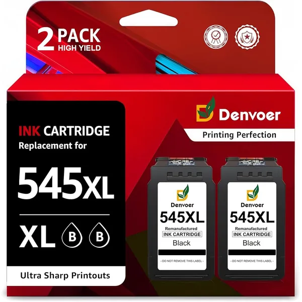 Denvoer PG-545XL Ink Cartridges