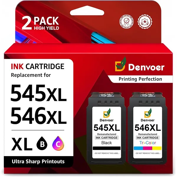Denvoer PG-545XL / CL-546XL Druckerpatronen